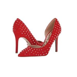 Sam Edelman red hadlee heels
